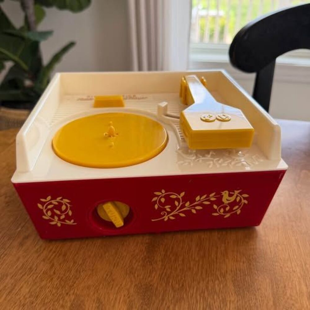 Vintage Fisher-Price Music Box-Record Player, No Records